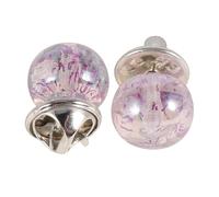 MUCKLILY Broches Pequeños Anti-vaciado para Mujer, Set de 10 Piezas Multicolor, Materiales Plástico y Acero Inoxidable, Accesorios Versátiles para Ramillete de Cuello, Ideales para Camisa,