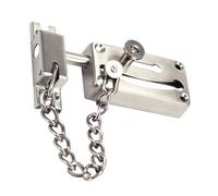 MUCKLILY Cadena Antirrobo para Puerta de Hierro Pestillo de Seguridad Resistente Práctica Cadena de Seguridad para Hogar Apartamentos y Hoteles Limitador para Puerta Cierre Seguro