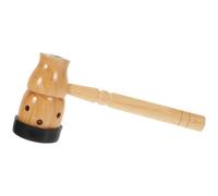 MUCKLILY Caja de Moxibustión Portátil de Madera para Terapia de Acupuntura, Quemador de Varillas de Moxa Filtro Metálico para Uso en Casa, Soporte Ergonómico para Abdominal Espalda