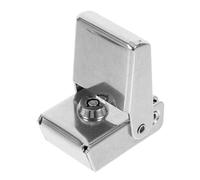 MUCKLILY Cerradura de Baúl para Motocicleta de Acero Inoxidable, Juego de Pestillos para Cajas Laterales y Maleteros, Seguridad Reforzada Antirrobo, Compatible con Motos y Scooters