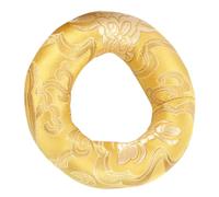 MUCKLILY Cojín de Algodón Color Aleatorio para Cuenco Tibetano de Meditación, Tapete Protector Delicado que Mejora el Sonido y Protege Cuencos para Yoga y Sanadores