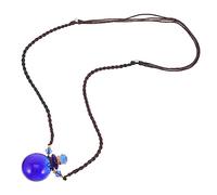 MUCKLILY Colgante De Botella Decorativa De Vidrio Práctico Frasco De Perfume Botella De Aroma Portátil Para Coche Delicado Colgante De Uso Diario