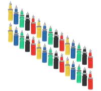 MUCKLILY Conectores Banana para Altavoces 50 Piezas M3X45Mm Terminales de Bornes de Audio Multicolor Negro Rojo Amarillo Azul Verde Conexión Estable para Sistemas de Sonido y