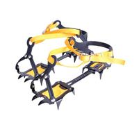 MUCKLILY Crampones Antideslizantes de Acero Manganeso para Botas Hombre Dientes Ajustables para Tracción para Senderismo y Escalada Invierno