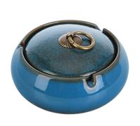 MUCKLILY de Cerámica con Tapa Grande a Prueba de Viento Decorativo para Oficina y Hogar Espacioso para Interiores y Exteriores