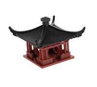 MUCKLILY Decoración del Pabellón Miniatura Suzhou De Jardín Torre Feng Shui Adorno para De Jardín De Hadas Micro Paisaje