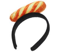MUCKLILY Diadema de Pan para Cosplay y Fiesta Superficie Lisa y Relleno de Algodón Pp, Diseño Novedoso y Adorable para Mujeres y Chicas
