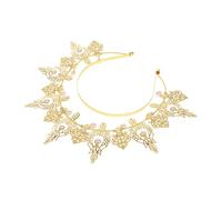 MUCKLILY Diadema de Perlas para Novia, Tocado Elegante para Bodas y Eventos, Estilo Clásico y Diseño Llamativo