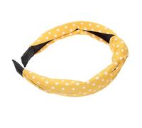 MUCKLILY Diadema De Tela Delicada Lunares y Ala Ancha Cabello De Mujeres y Niñas Para Llevar La Playa o Fiestas De Cumpleaños