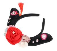 MUCKLILY Diadema Para Peluca De Cosplay China Borlas 1 Unidad Tamaño Único Accesorio Para Mujeres y Niñas Fiestas Temáticas Halloween y Carnaval