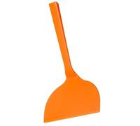 MUCKLILY Espátula para Freír Carne Antiadherente con Mango Ergonómico Pala de Cocina Grande de Borde Ancho para Huevos y Panqueques Herramienta Portátil para Uso Doméstico y Profesional