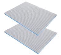 MUCKLILY Esponja Filtro Acuario Alta Densidad 2 Piezas Material Esponja Lavable Fácil Mantenimiento para Peceras y Laboratorios