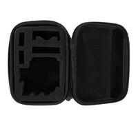 MUCKLILY Estuche Rígido Bolsa Pequeña Negra para Cámara Deportiva con Espuma EVA Protección y Correa Ajustable para Transporte Cómodo Compatible con Gopro 11 10 9 8
