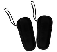 MUCKLILY Estuche Rígido EVA para Termómetro de Oído 2 Unidades Resistente a Golpes y Rayaduras Cremallera Portátil y Ligero para Uso en Casa y Viajes