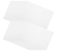 MUCKLILY Forros Desechables para Jaulas de Pájaros 100 Piezas Papel Absorbente Blanco Cojín Inferior Que Promueve Ambiente Limpio y Resistente para Jaulas de Loros