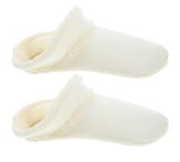 MUCKLILY Forros Térmicos para Pantuflas Mujer Plantillas Peludas de Algodón Extraíbles Talla 46-47 Forro Interior Cálido y Suave para Zapatos de Invierno