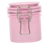 MUCKLILY Frasco Sellado para Pegamento de Pestañas 200 Ml Rosa Recipiente Hermético Adhesivo Transparente para Extensiones de Pestañas Uso en Salón y Hogar