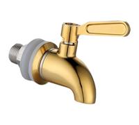 MUCKLILY Grifo de Acero Inoxidable para Dispensador de Agua Fría y Cubo Multifunción, Reducción de Impurezas, Adecuado para Barriles de Bebida en Hoteles