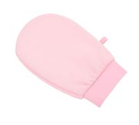 MUCKLILY Guantes de Baño Exfoliantes Dobles Rosa Suaves y Duraderos para Ducha y Masaje Corporal Guante Tipo Toalla para Limpia y