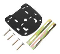 MUCKLILY Herrajes para Motocicletas Baúles Superiores De Motocicletas Placa De Ajuste Fijación Segura Soporte para Portaequipajes Trasero