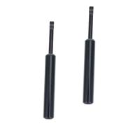 MUCKLILY Herramienta de Palanca 2 Piezas Negras para Abrir Tapa Trasera de Reloj, Acero Inoxidable y Aleación de Aluminio para Reparación Profesional y Uso Diario