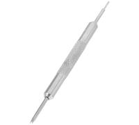 MUCKLILY Herramienta de Reparación de Correas de Reloj de Acero Inoxidable con Doble Cabeza No Extraíble para Quitar y Cambiar Pasadores de Correas