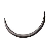 MUCKLILY Horquilla Curva Cabello y Palillo De Madera Forma De Luna Diseño Retro Ligero y Adecuado Accesorios Para Pelo Mujer Para Moños y Peinados Elegantes Fiestas y Eventos