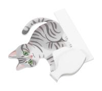 MUCKLILY Jarrón Acrílico Imán para Colección de Bigotes de Gato, Almacenamiento Seguro y Exhibición Clara, Diseño Lindo para Hogar y Armarios