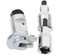 MUCKLILY Juego de 3 Herramientas Manuales para Separar Amortiguadores de Coche Extractor de Brazo de Suspensión Casquillo de Tuerca para Reparación Automotriz Accesorio Compacto y