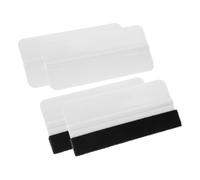 MUCKLILY Juego De 4 Raspadores De Automóviles Para Pintura Vinilo Papel Tapiz y Detallado Diseño Ergonómico.