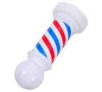 MUCKLILY Lámpara Poste Salón Peluquería Luminosa Colores Rojo Blanco Azul Accesorio Barbería Profesional para Decoración Tienda Señal Abierta sin Batería Estilo Neón Pequeño