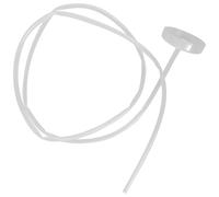 MUCKLILY Manguera de Silicona para Bomba de Agua Potable Tubo de Entrada de 15 M Tapa Antipolvo Repuesto para Dispensador Eléctrico USB Compatible Mayoría de Fuentes Domésticas