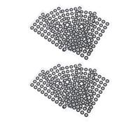 MUCKLILY Marcadores de Escaneo 3D Reflectantes de 0,15 Mm de Grosor, Tamaño 6 Mm X 10 Mm, 50 Puntos por Hoja, 10 Hojas para Escáner 3D, Puntos de Posicionamiento Profesionales