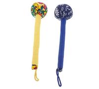 MUCKLILY Martillo de Masaje de Madera Esencia de Artemisa, Herramienta Ergonómica para Cuerpo y Brazos, 2 Piezas para Uso en Casa y Alivio Muscular
