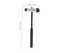 MUCKLILY Martillo Neurológico Portátil Multiusos para Clínica Herramienta de Diagnóstico de Percusión Precisa y Resistente para Evaluación Médica