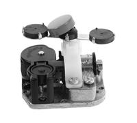 MUCKLILY Movimiento De Caja De Música Cuerda De Notas Kit De Manualidades para Hacer Cajas De Música DIY Manivela Cascabeles