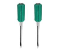 MUCKLILY Muestreador de Granos 2 Piezas, Sonda de Muestreo de Semillas y Polvo, Acero Inoxidable y Mango Plástico 25 Cm, Herramienta para Muestrear Sorgo, Trigo y Experimentos