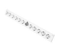MUCKLILY Organizador De Joyería De Pared Acrílico Transparente para Collares Pulseras y Pendientes Solución De Almacenamiento Elegante y Moderna para Mujeres y Niñas