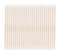 MUCKLILY Palitos de Madera de Naranjo para Uñas 150 Piezas Empujador de Cutículas Multifuncional Herramienta Suave para Manicura y Pedicura en Casa Cuidado Preciso y Limpieza de