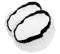 MUCKLILY Pantallas de Tela para Lámparas 27 CM Funda Difusora Redonda para Luz Suave 2 Piezas Reutilizables Accesorio Fotográfico para Iluminación Profesional