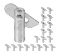 MUCKLILY Pasador de Bloqueo para Andamios de Acero Galvanizado 11X38 MM Juego de 25 Piezas Pasador de Acoplamiento Compacto para Fijación Segura y Uso Profesional Andamios Pequeños