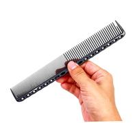 MUCKLILY Peine Desenredante De Plástico 2 Unidades Tamaño Medio Para Peinar El Cabello Mujeres Uso Salón y Hogar Colores Negro y Blanco