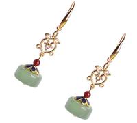 MUCKLILY Pendientes Largos Estilo Chino Vintage Accesorio Decorativo Ligero y Duradero Diseño Elegante para Fiesta y Uso Diario