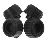 MUCKLILY Pies de Repuesto para Báscula Electrónica 30kg M6 Juego de 4 Unidades Amortiguadores Compatibles para Plataforma Industrial Accesorios de Escala Electrónica Estable y Duradera