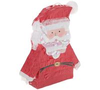 MUCKLILY Piñata de Papá Noel para Juguete Divertido para Romper Piñatas Papel Biodegradable para Fiesta de Navidad Juego Exterior Favor de Fiesta