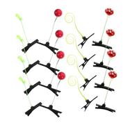 MUCKLILY Pinzas Pelo Kawaii Brotes de Soja, 16 Unidades, Estilo Planta Delicado, Peinados y Outfits, para Niñas Pequeñas y Adolescentes, Ideales para Cumpleaños, Festivales y Vida Diaria