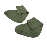 MUCKLILY Polainas Altas para Zapatos de Senderismo Impermeables y Transpirables Talla L Color Verde Militar Cubrezapatillas Resistentes para Exteriores Protección contra Arena y