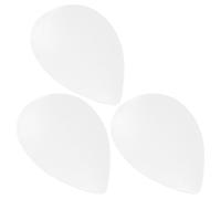 MUCKLILY Protectores de Baño para Mujer 3 Unidades, Almohadillas de Silicona para Traje de Baño, Parche Privado Semitransparente en Forma de Gota Grande, Cobertura Invisible para Partes