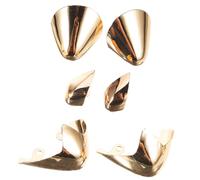 MUCKLILY Protectores De Punta Para Tacones Altos En Metal, 3 Pares Resistentes Al Desgaste Ideales Para Calzado Elegante y Ocasiones Obsequios