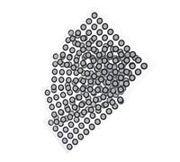 MUCKLILY Puntos De Referencia para Escaneo 3D Altamente Reflectantes En 5 Hojas Puntos De Referencia Resistentes Al Desgaste para Un Seguimiento Preciso